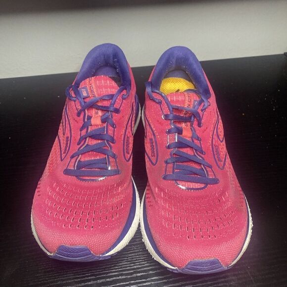 Brooks Womens Glycerin GTS 19 1203441B623 Pink Running Shoes Sneakers Size 11.5 - Picture 4 of 13